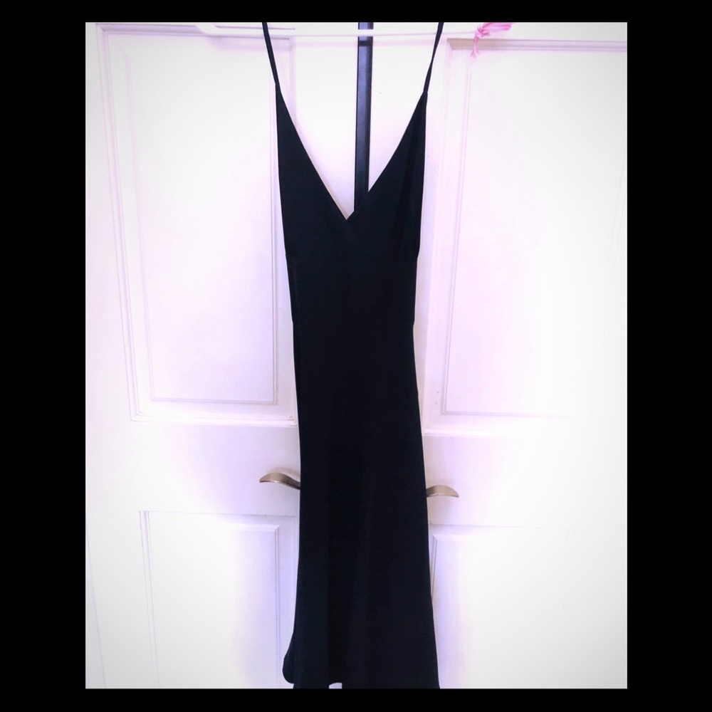 Banana Republic simple black dress